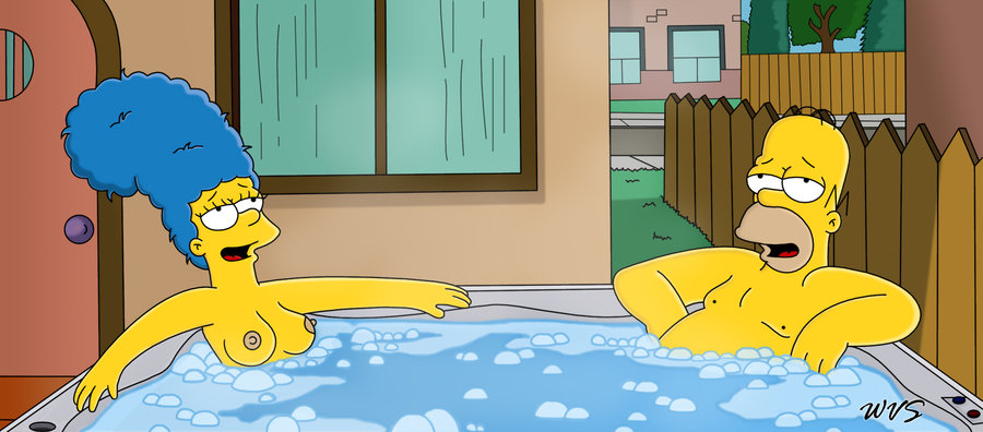 marge simpson sex shower sexy ugly and horny nude